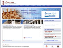 Tablet Screenshot of efortresses.com
